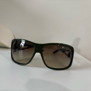 Diesel Green Women's Sunglasses